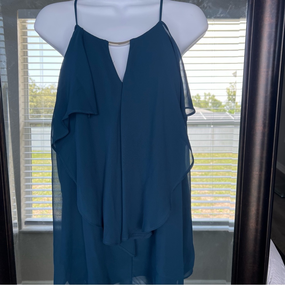 New York & Company Sleeveless Blouse XL
